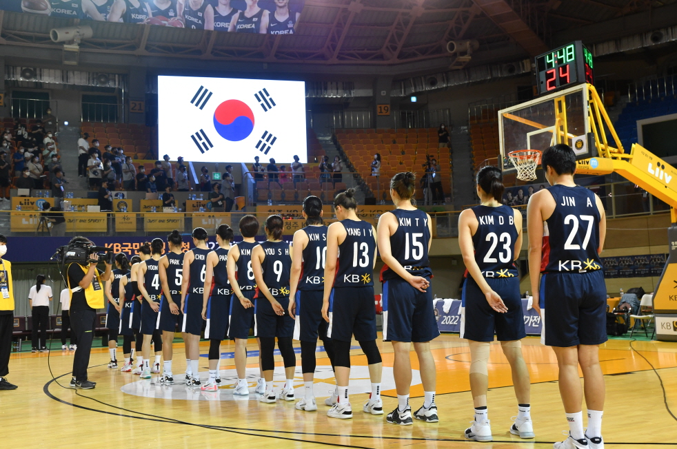 [2022 여자농구 국가대표 평가전] 220820 vs 라트비아