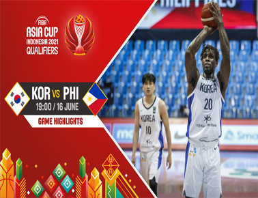 Korea - Philippines | Highlights - FIBA Asia Cup 2021 Qualifiers